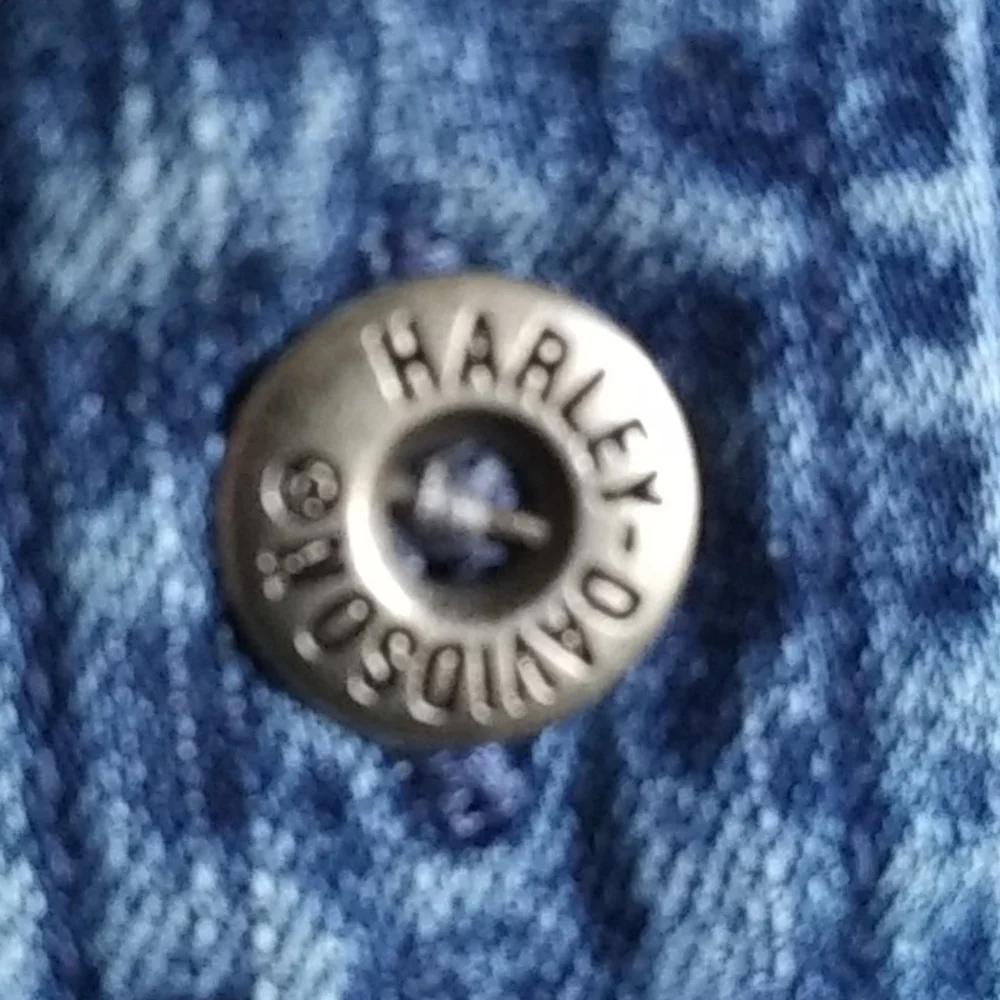 Harley Davidson Denim Shirt - Picture 3 of 12